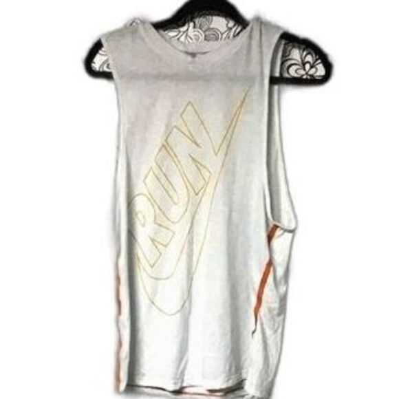 Men's Nike Runner’s Athletic Stringer Swoosh Gym Sporty Apparel Performance M - Picture 1 of 6